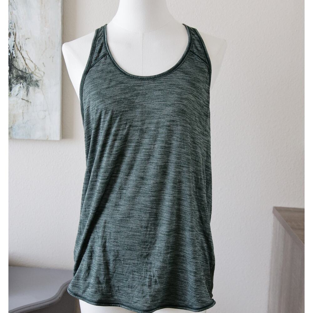 Lululemon Green Running tank top size 6